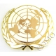 UN United Nations Beret /  Cap Badge